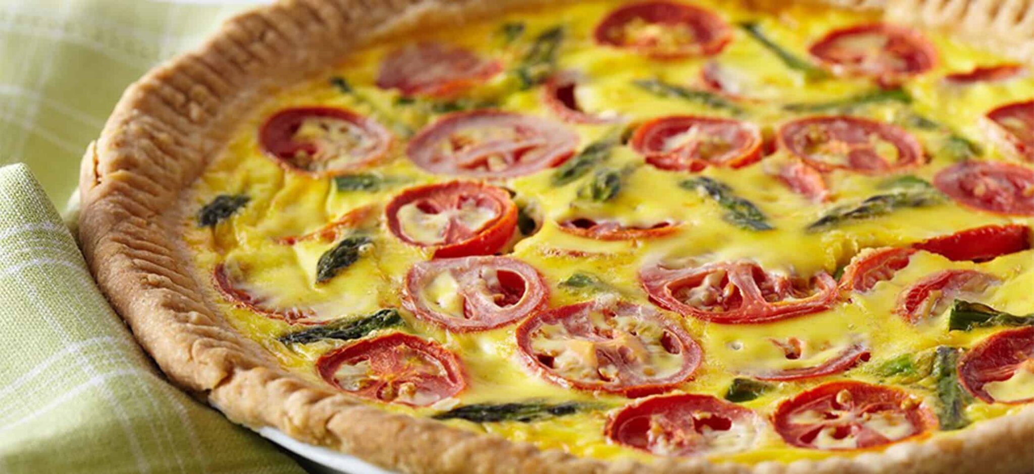 Asparagus Tomato Quiche - American Egg Board