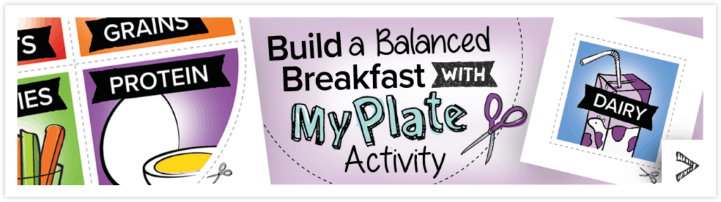 Build a Balanced Breakfast with MyPlate Activity