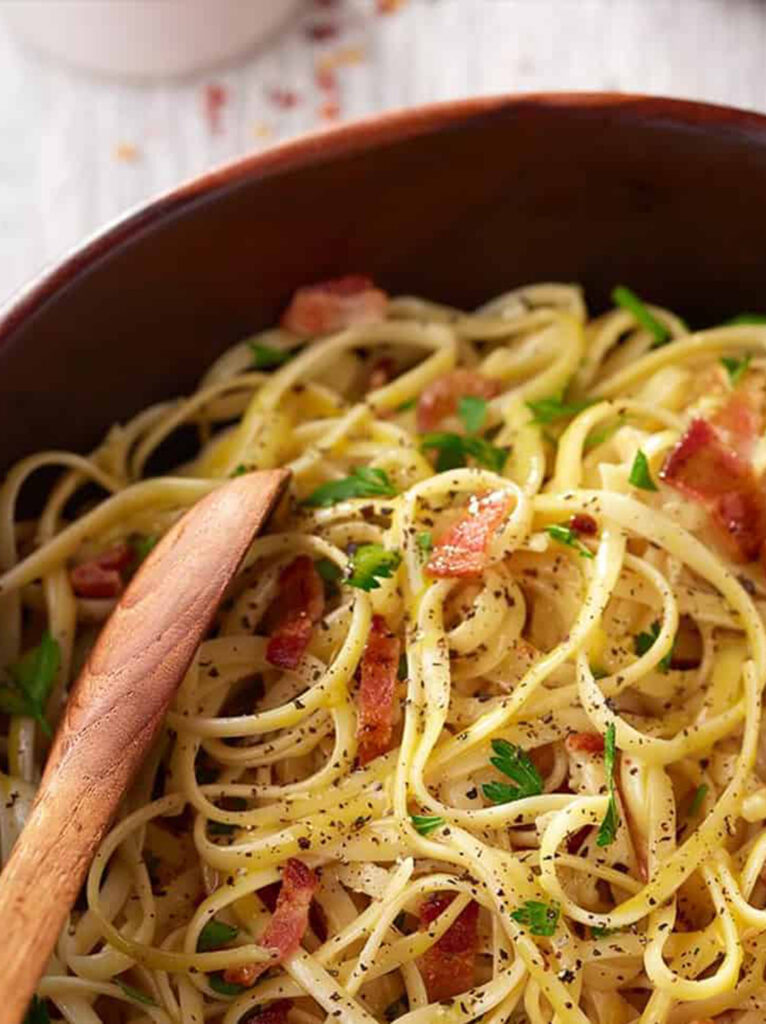 The Nutcracker’s Pasta Carbonara - American Egg Board