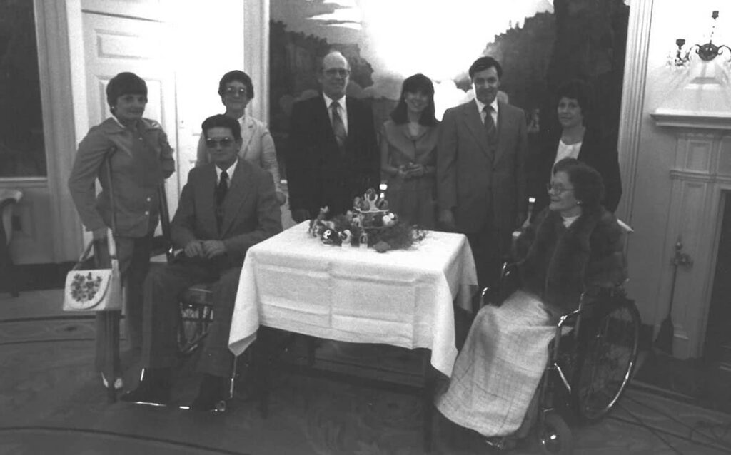 1981 Commemorative Eggs with representatives
