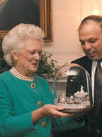 1992 Commemorative Egg presentation